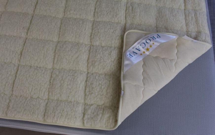 matrasbeschermer scheerwol